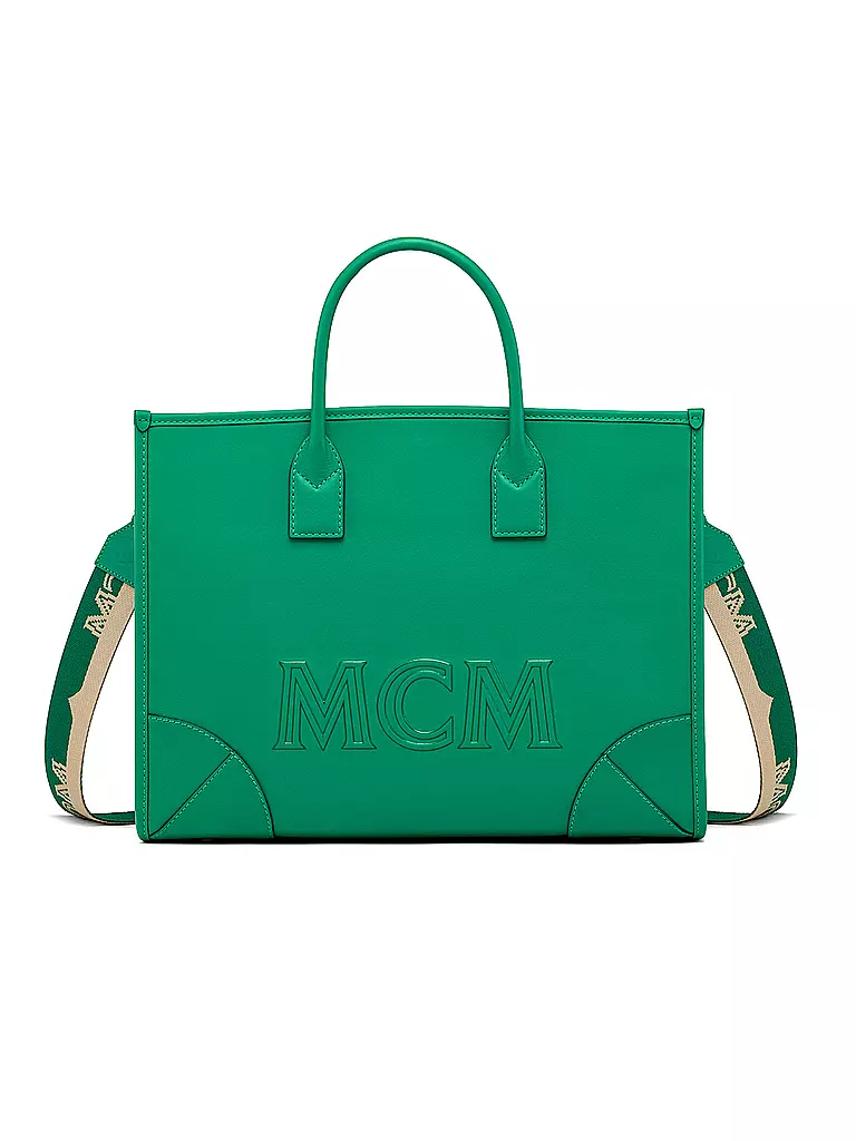 MCM Ledertasche Tote Bag MUNCHEN